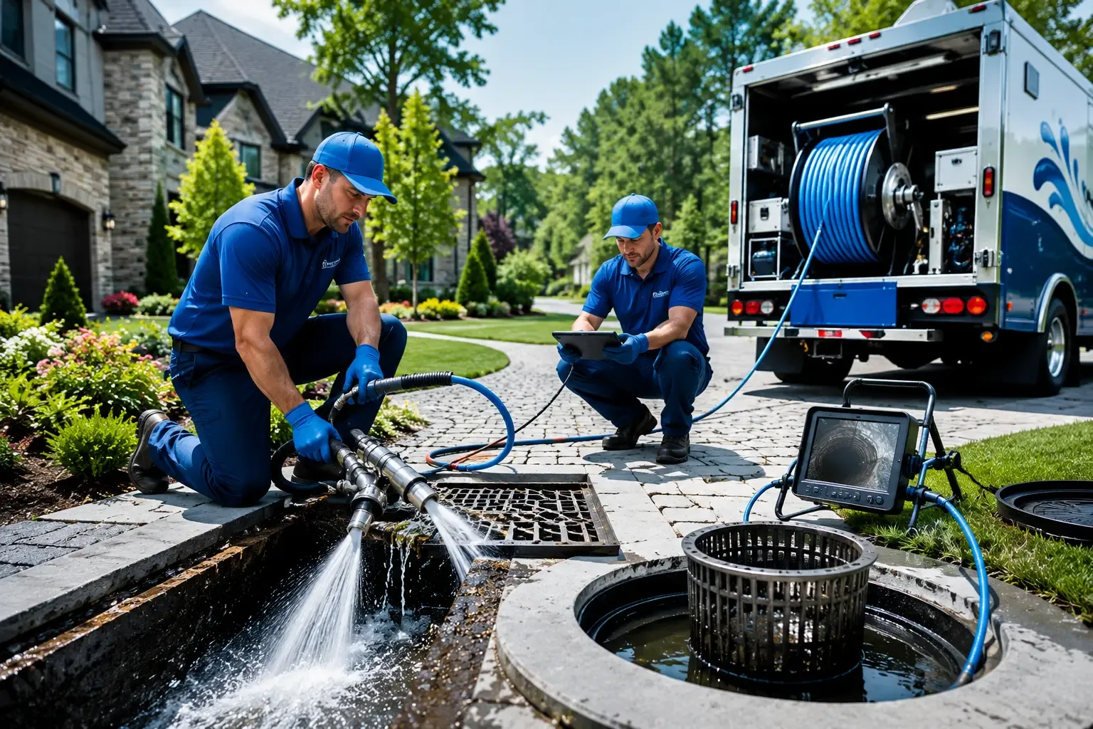 Local outdoor drain cleaning professionals in Branchville, IN